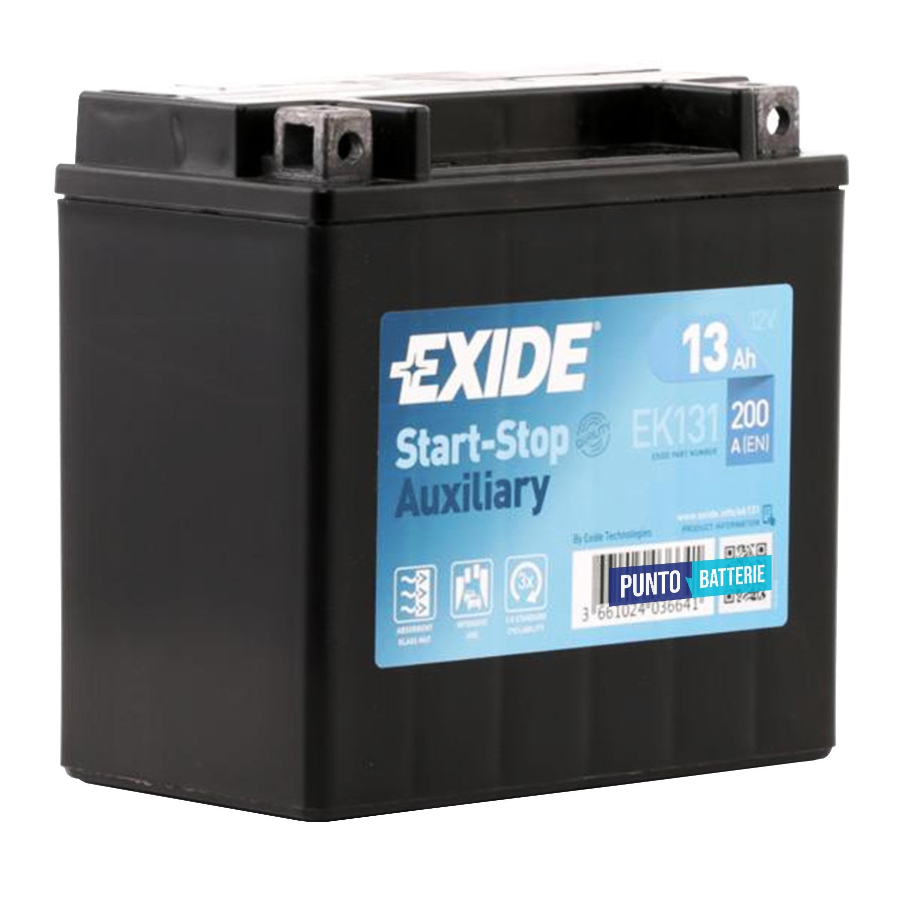 Batteria Exide EK131 Auxiliary