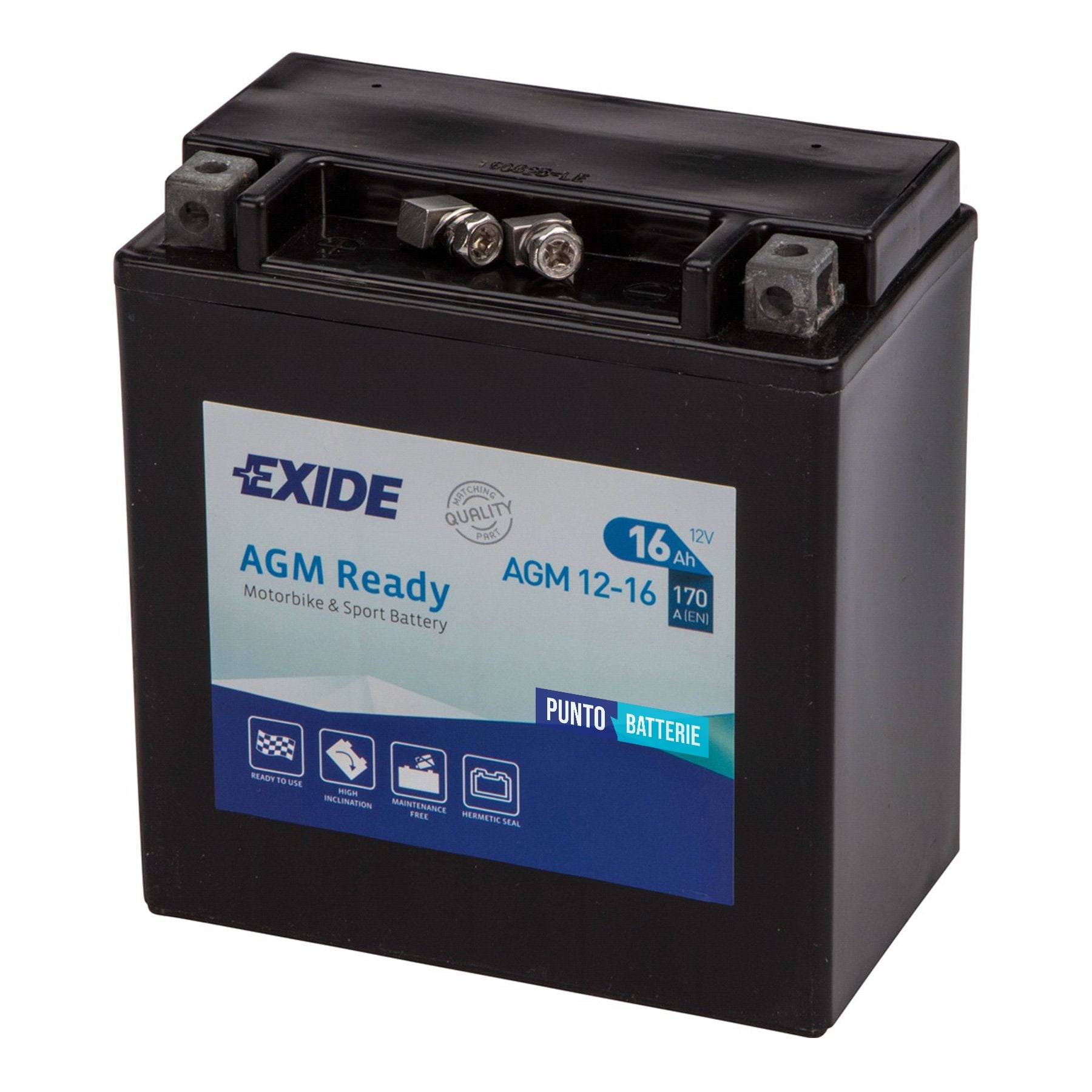 Batteria Exide AGM12-16 AGM Ready