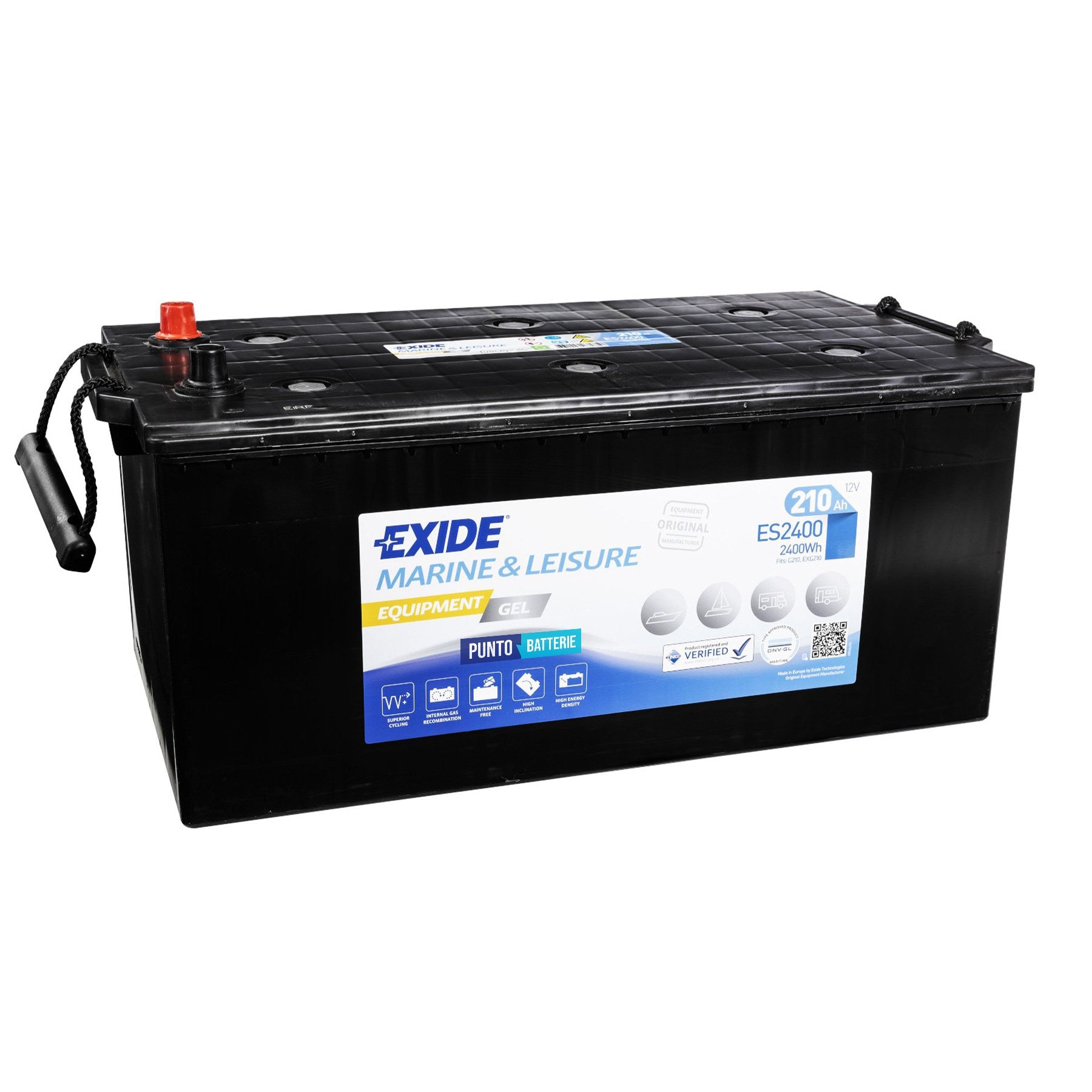 Batteria Exide ES2400 Equipment Gel