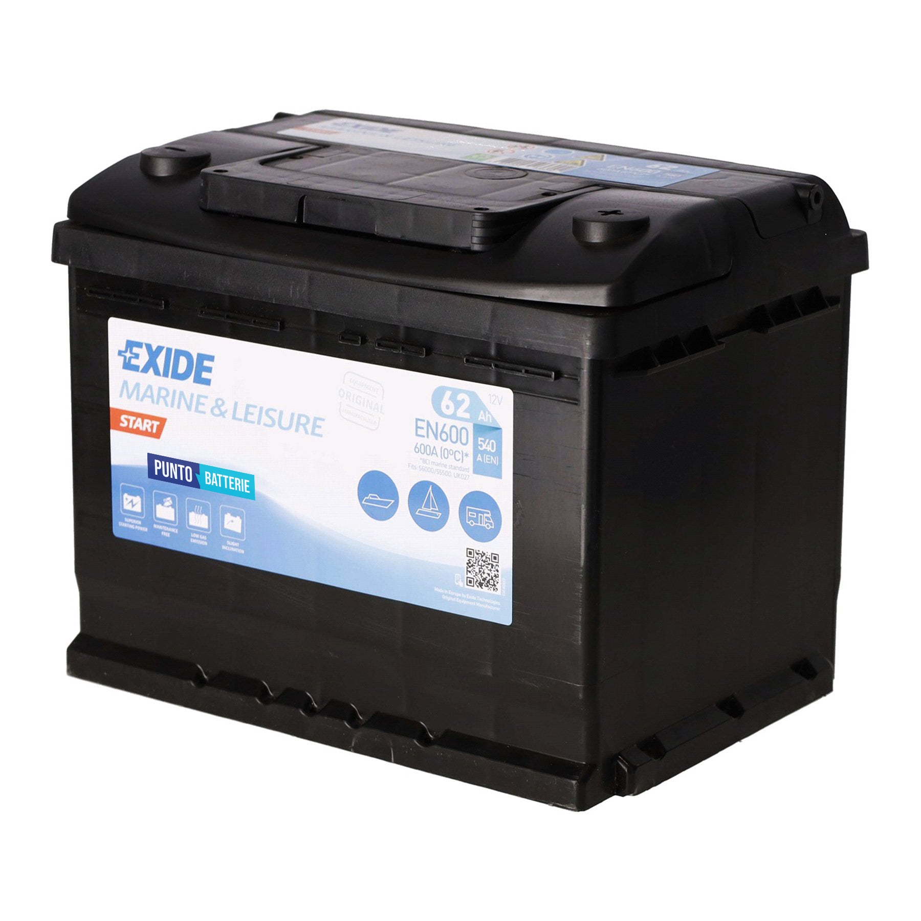 Batteria Exide EN600 Start