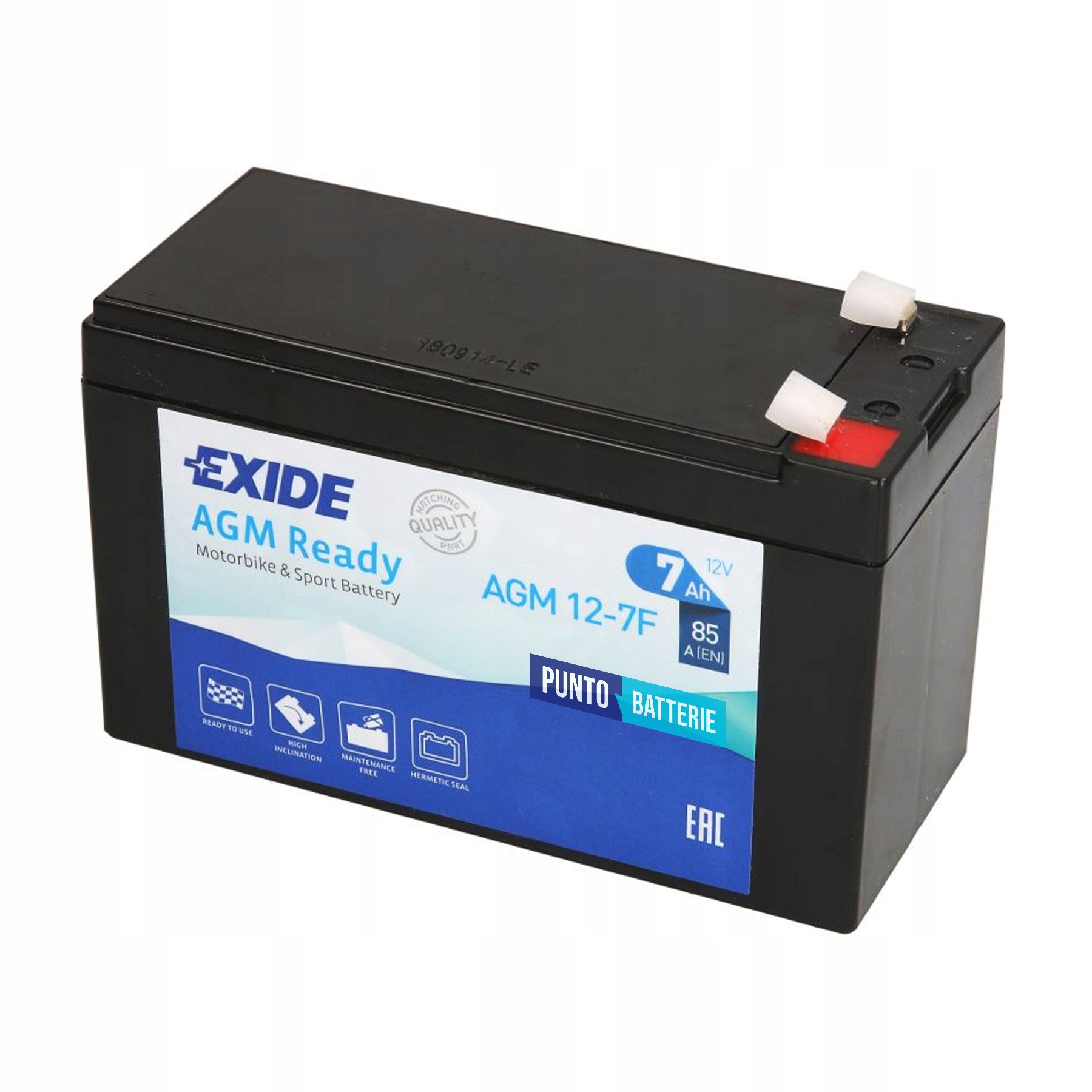 Batteria Exide AGM12-7F AGM Ready