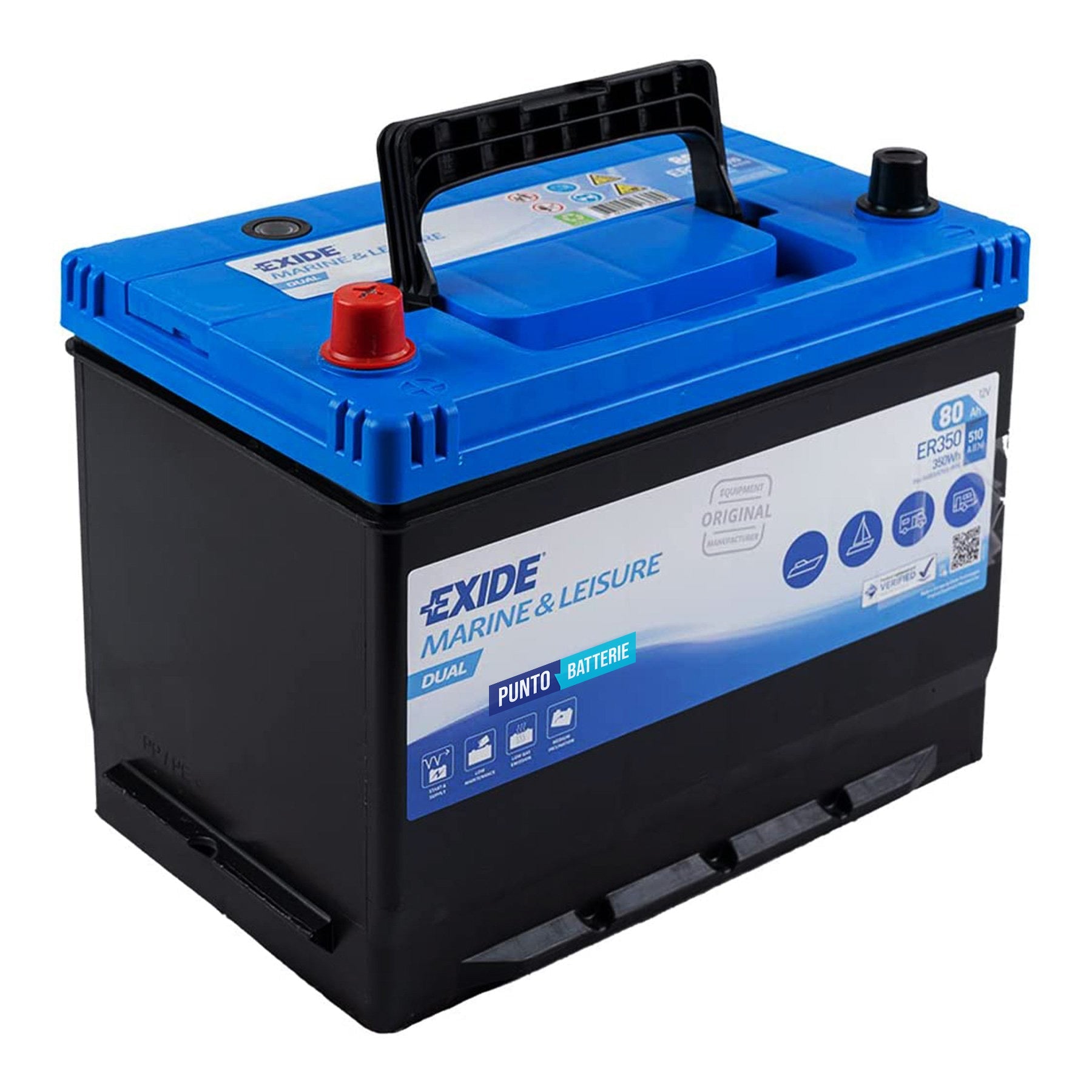 Batteria Exide ER350 Dual