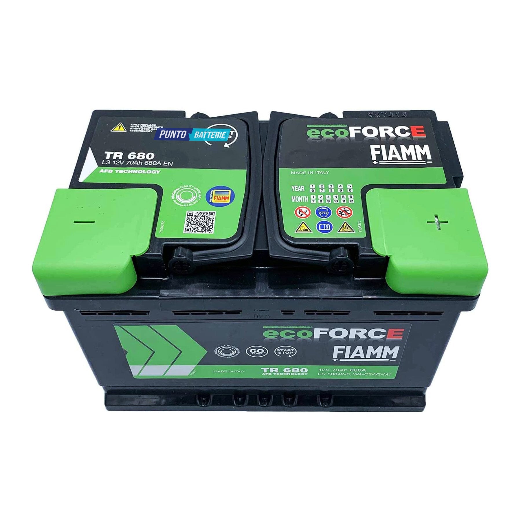 Batteria Fiamm TR 680 EcoFORCE AFB