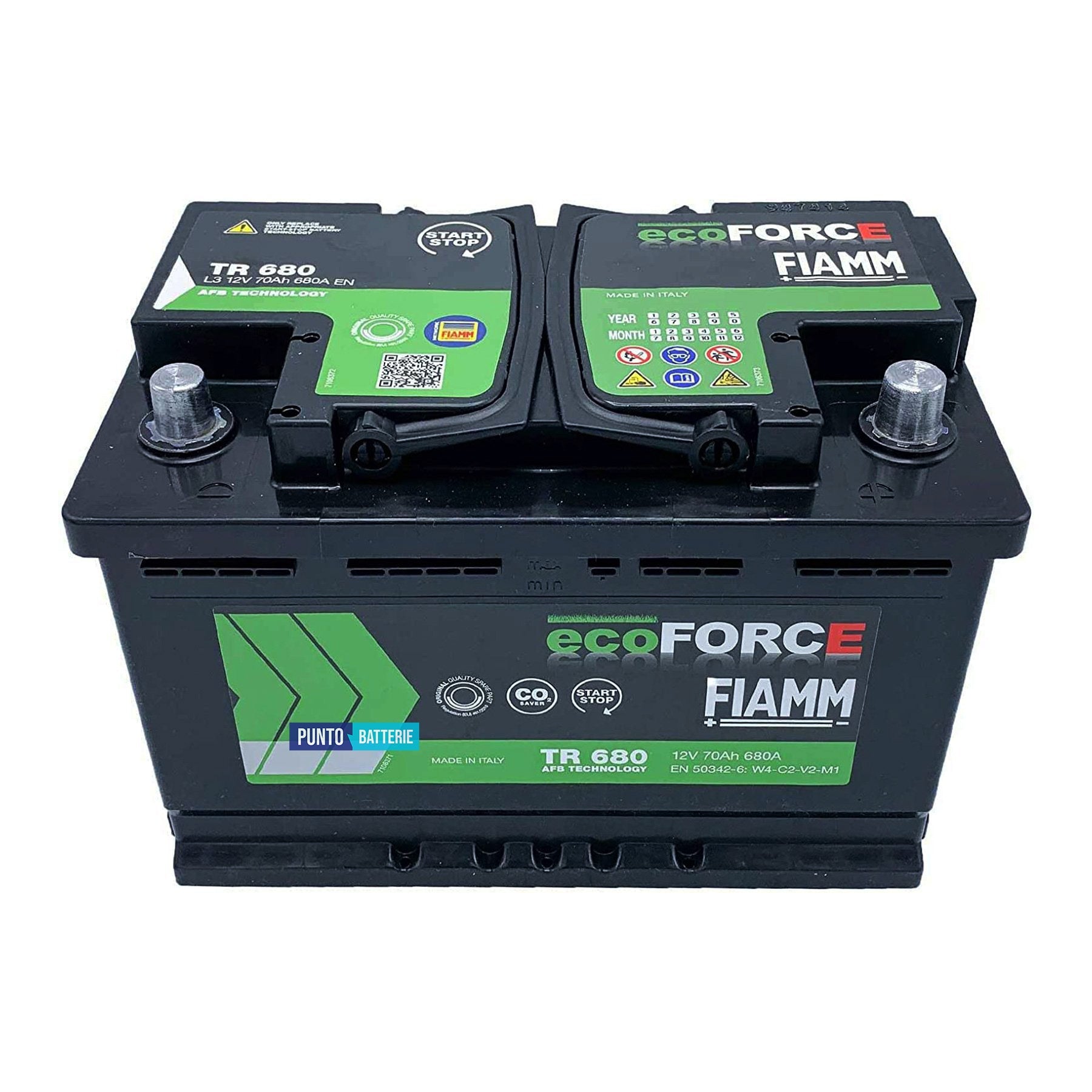 Batteria Fiamm TR 680 EcoFORCE AFB