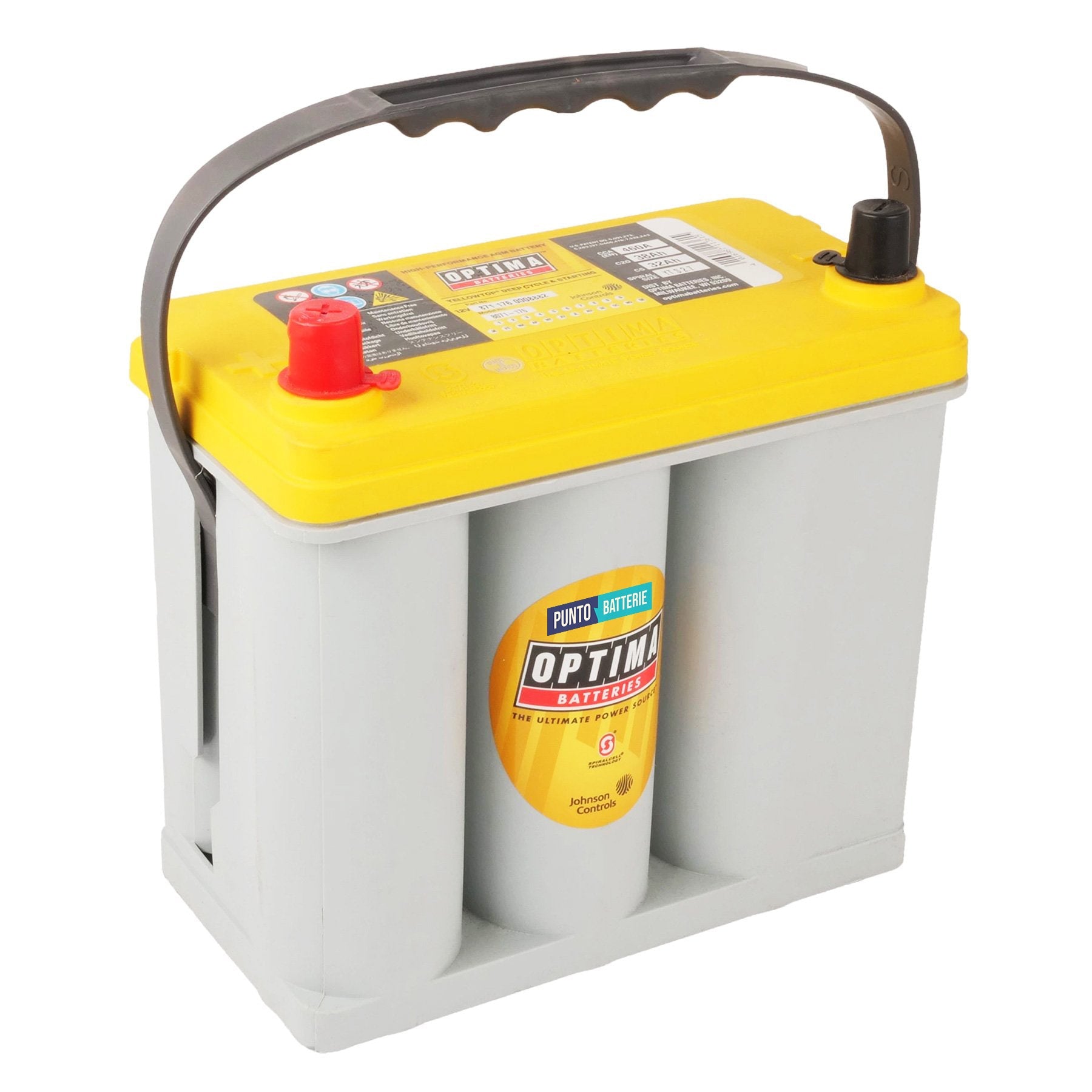 Batteria Optima YT S 4,2 Yellow Top