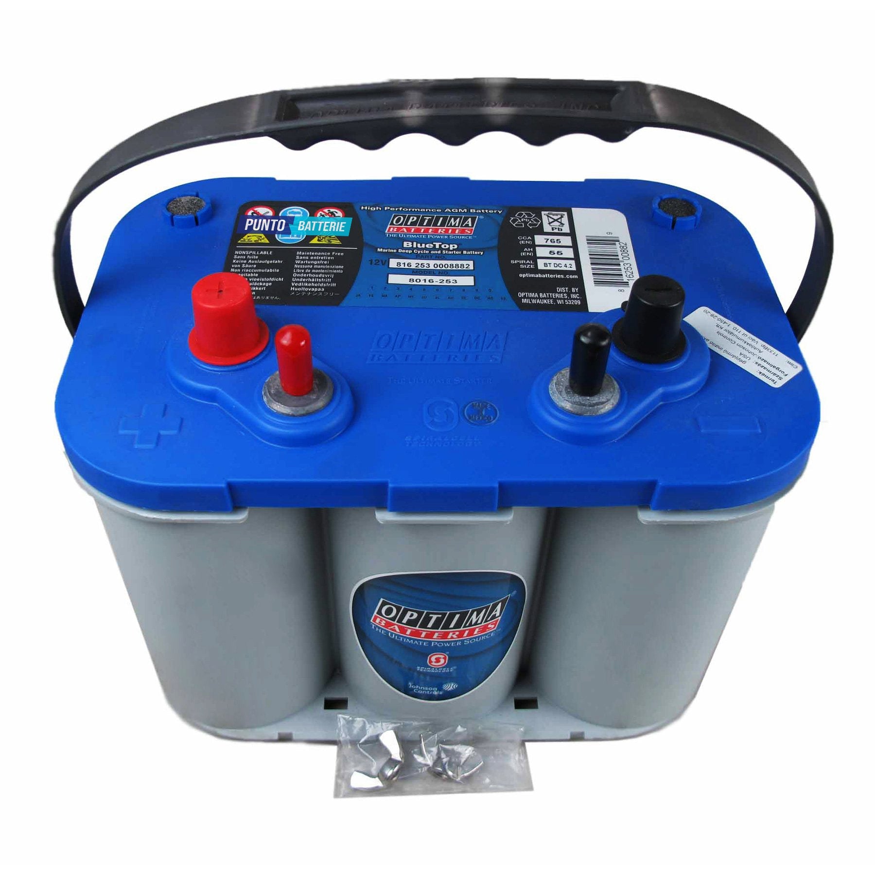 Batteria Optima BT DC 4,2 Blue Top