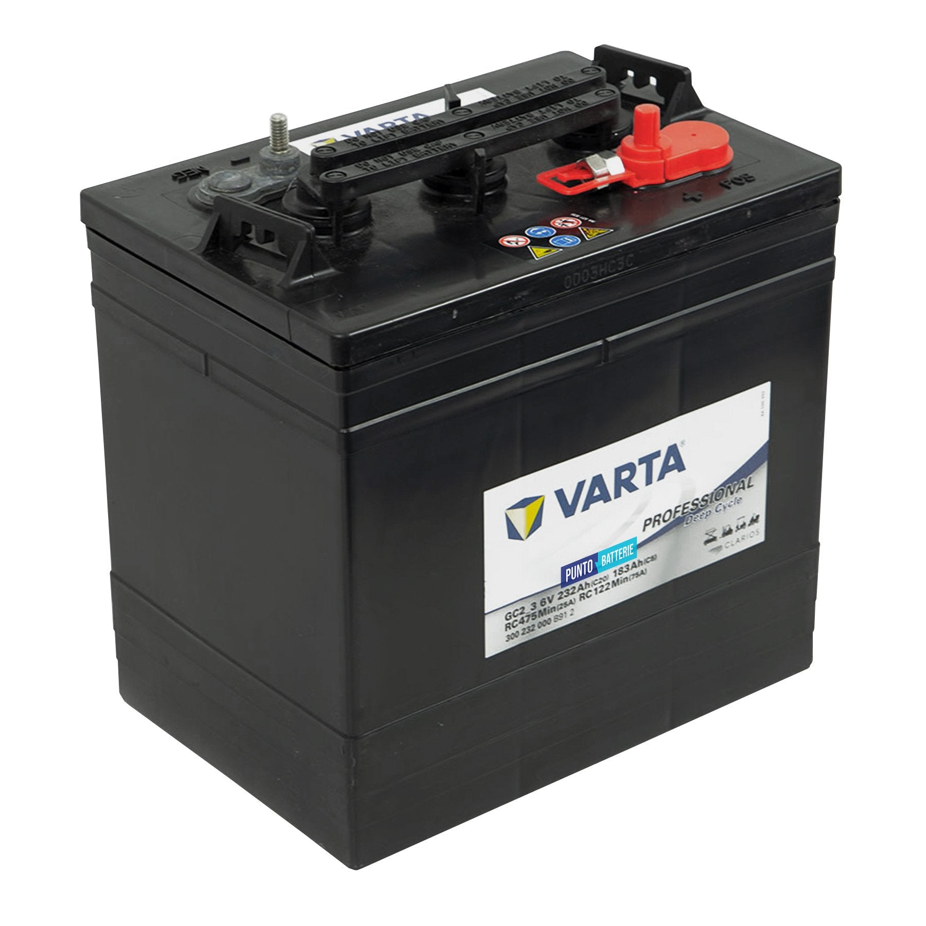 Batteria Varta GC2_3 Professional Deep Cycle