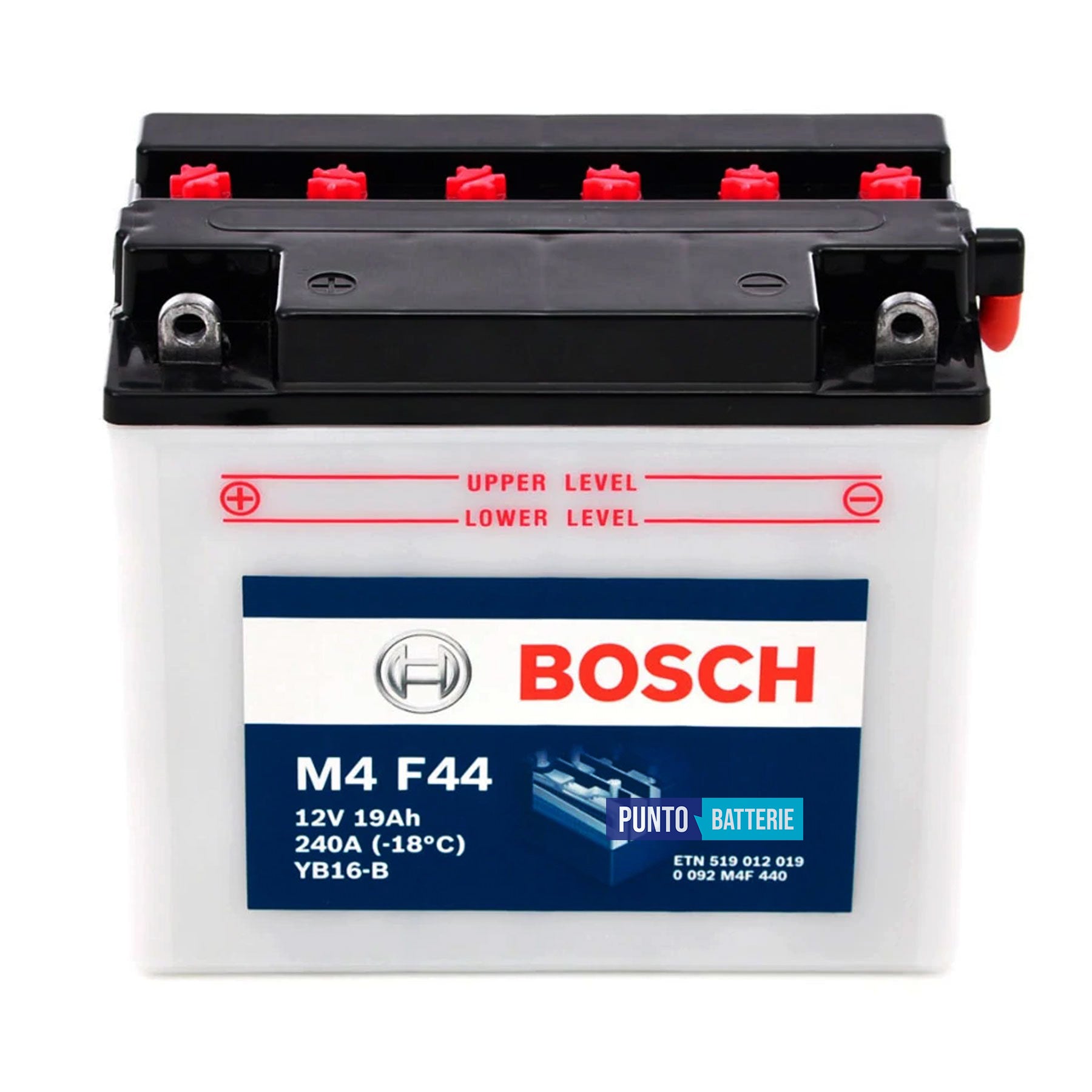 Batteria Bosch 19Ah, 12V, 240A , 175x100x155mm