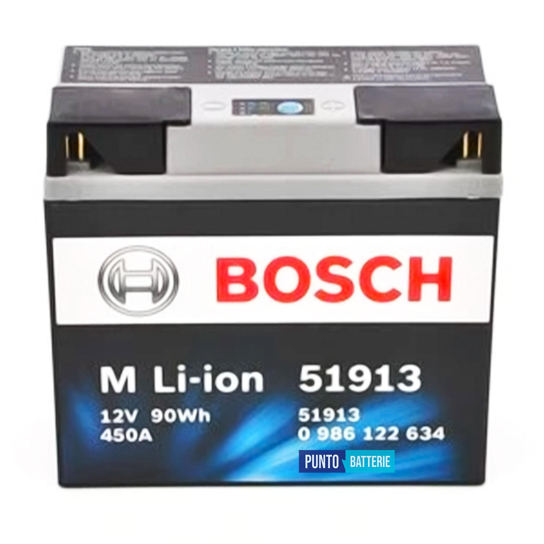 Batteria Bosch 7Ah, 12V, 450A , 181x77x170mm