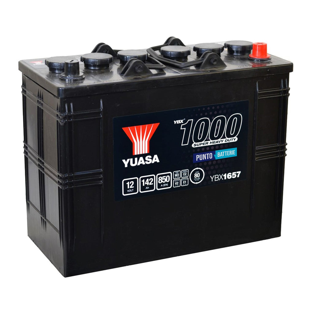 Yuasa YBX1096 Batería de coche 12V 70Ah 620A : : Coche y moto