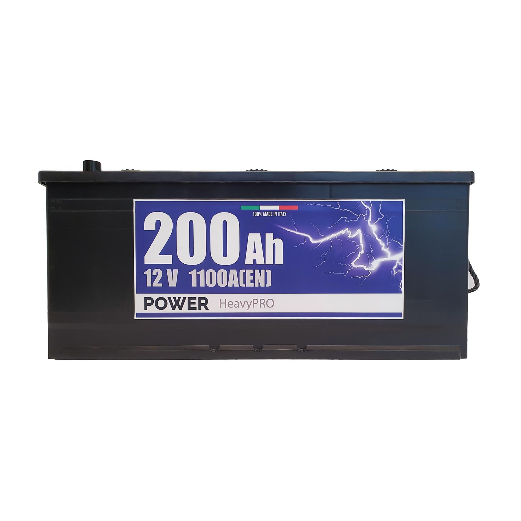 Batteria Power 200Ah, 12V, 1100A, 513x223x223mm