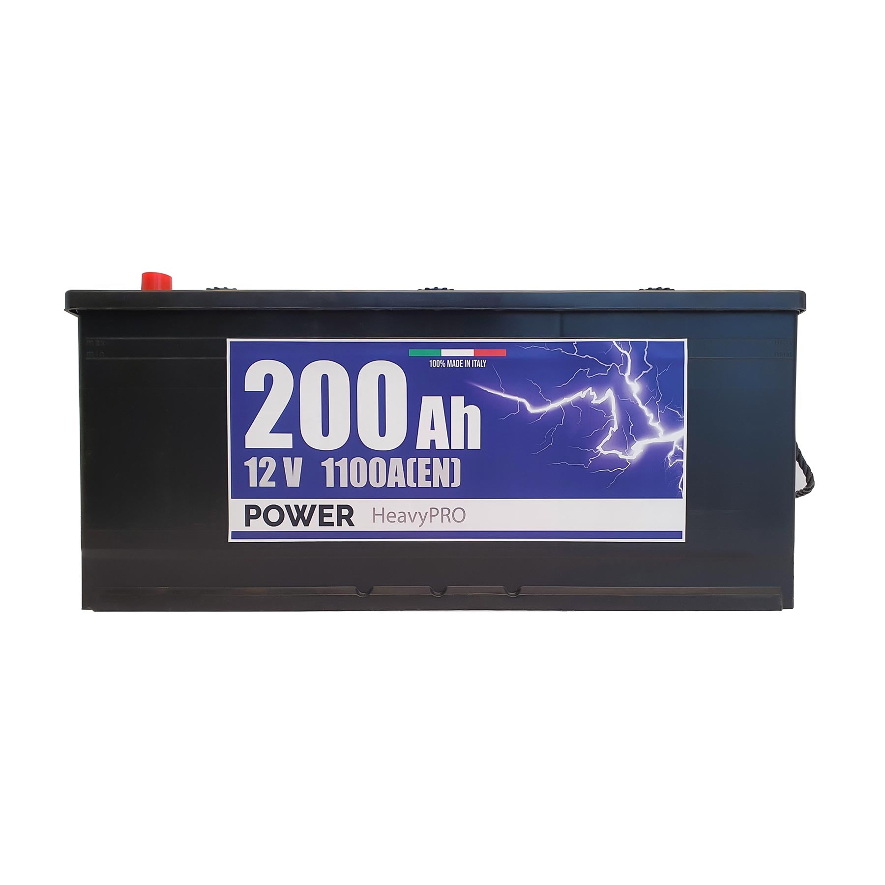 Batteria Power 200Ah, 12V, 1100A, 510x218x225mm