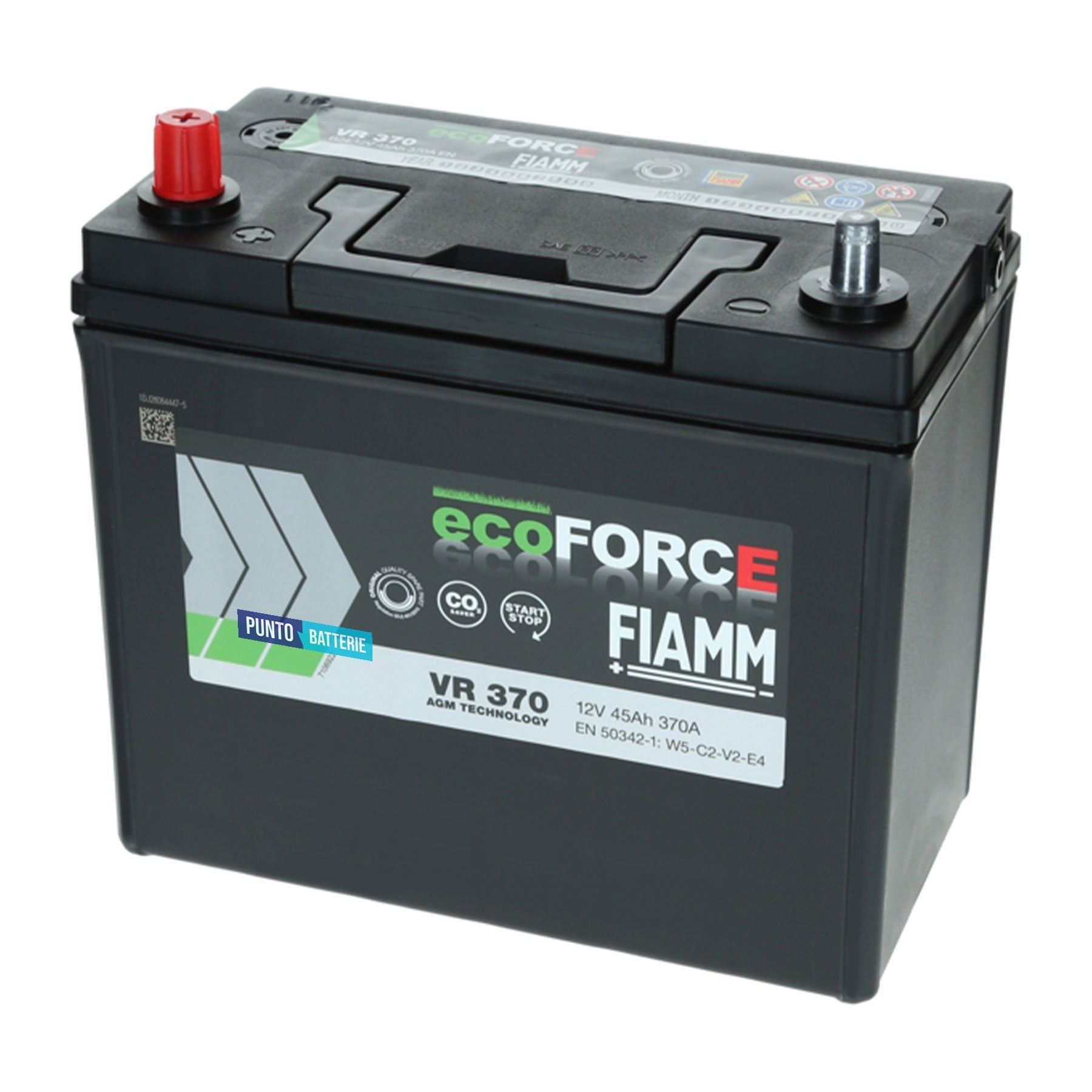 Batteria Fiamm VR 370 EcoFORCE AGM