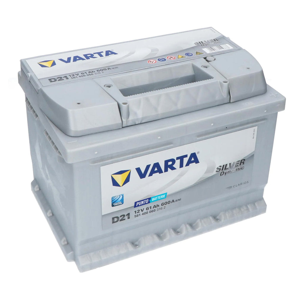 VARTA D21 Silver Dynamic 61Ah 600A Autobatterie 561 400 060