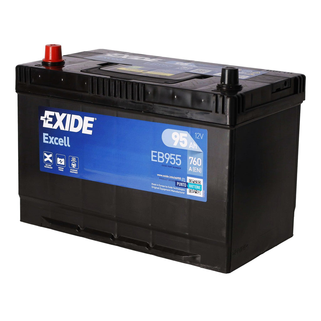 Batería EXIDE EA1000 (TUDOR TA1000) Premium Carbon Boost 100Ah 900A