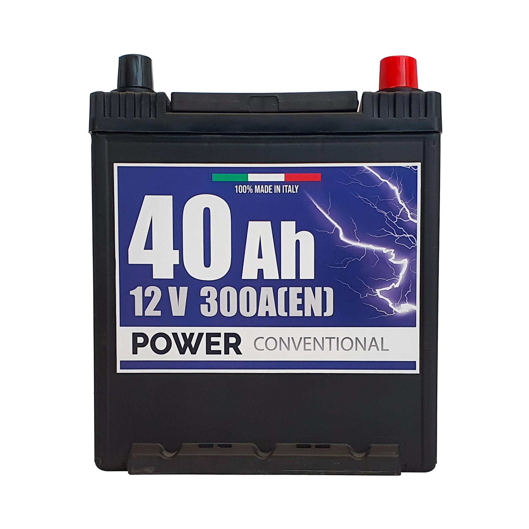 Batteria Power 40Ah, 12V, 300A, 187x127x220mm