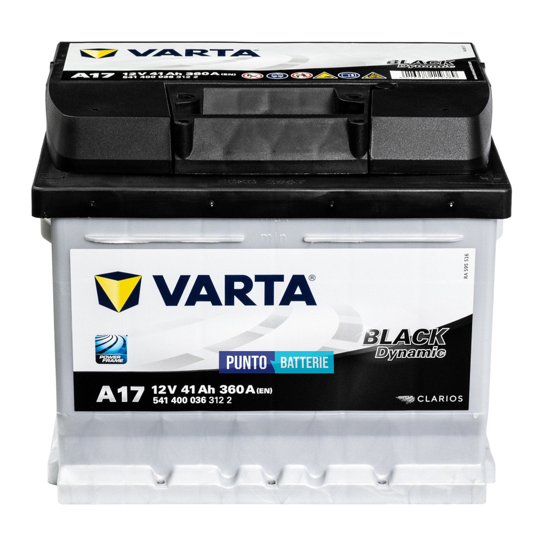 Batteria Varta 41Ah, 12V, 360A, 207x175x175mm