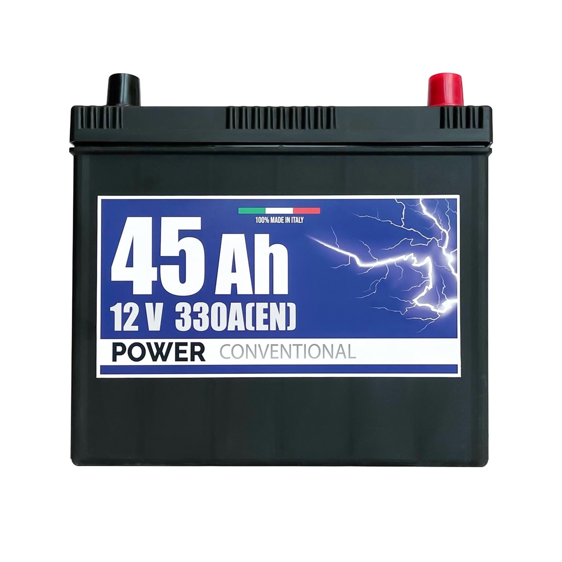 Batteria Power 45Ah, 12V, 330A, 220x135x225mm