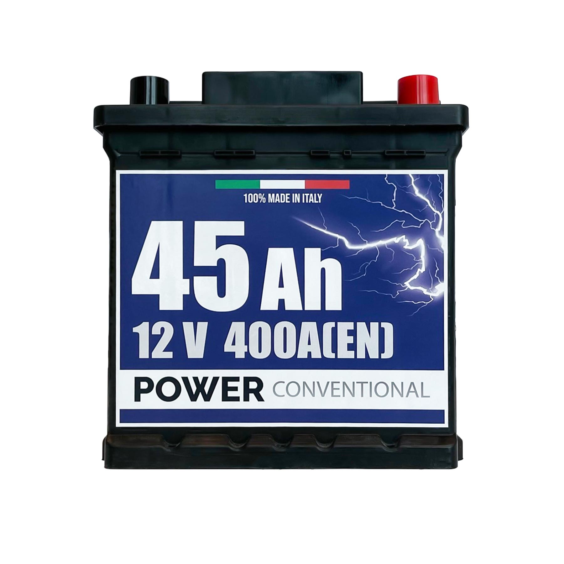 Batteria Power 45Ah, 12V, 400A, 175x175x190mm