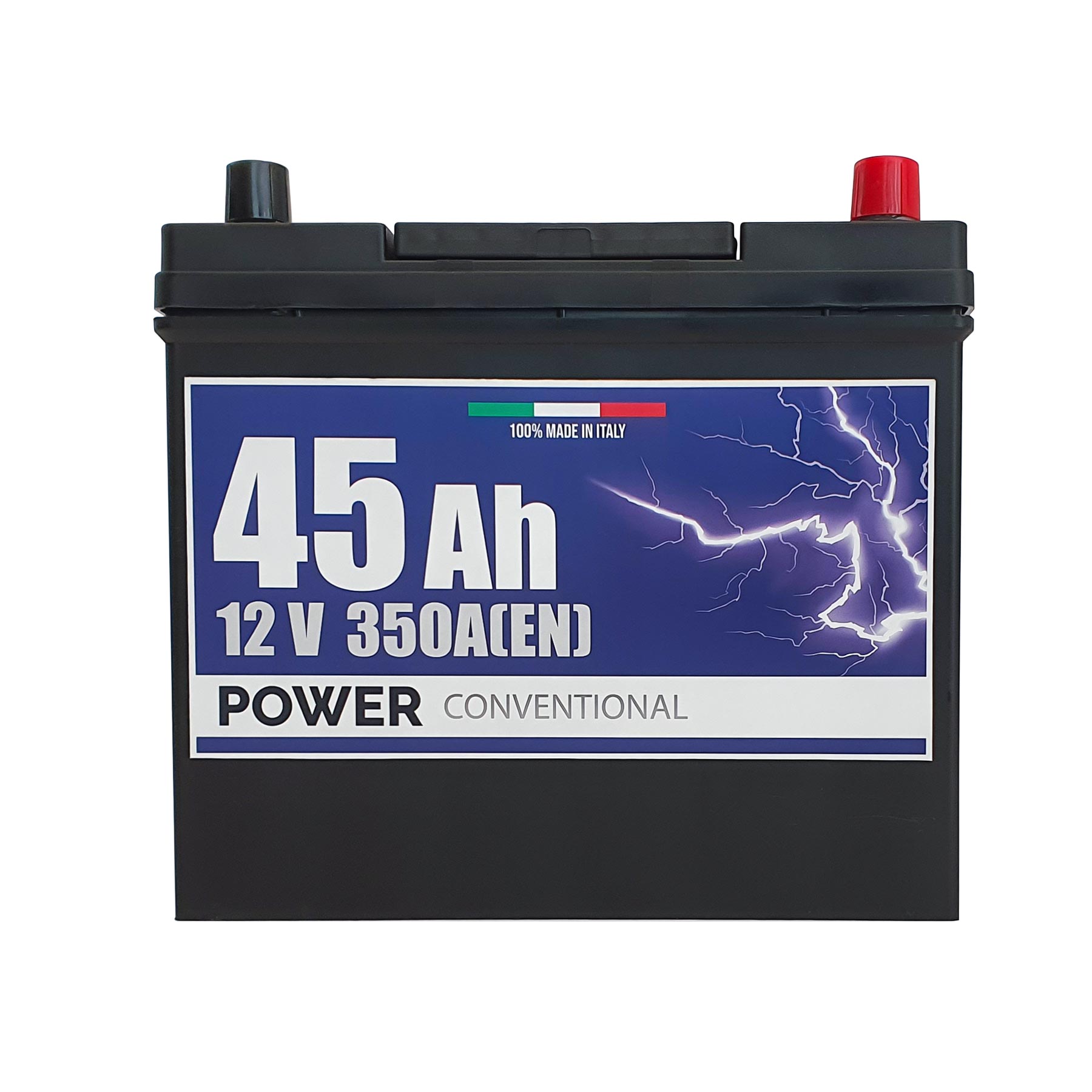 Batteria Power 45Ah, 12V, 350A, 237x128x227mm
