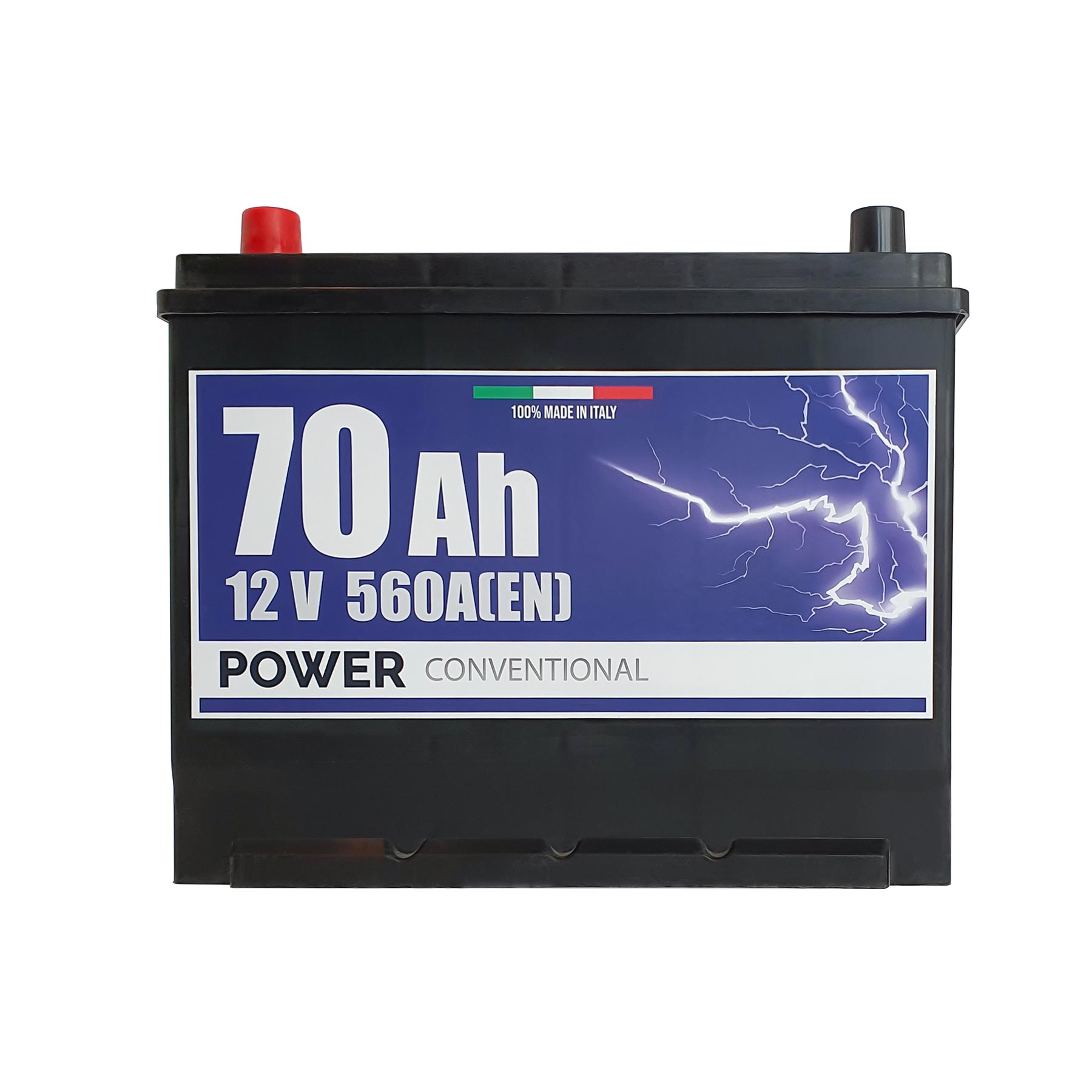 Batteria Power 70Ah, 12V, 560A, 270x173x222mm