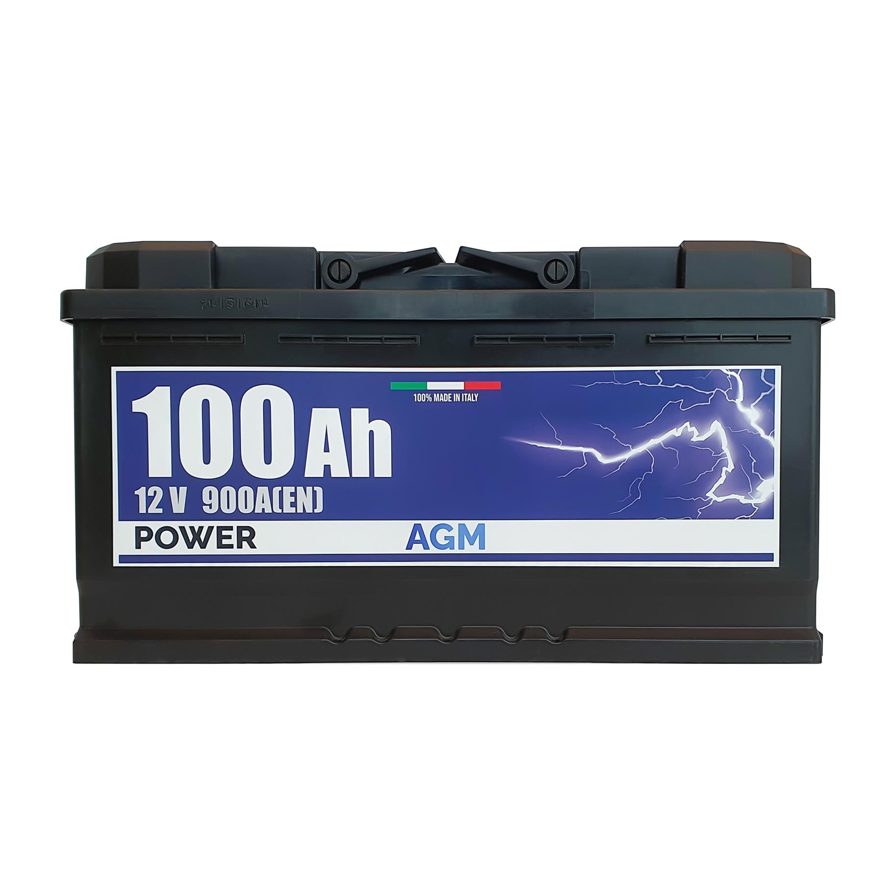 Batteria Power 100Ah, 12V, 900A, 353x175x190mm, AGM