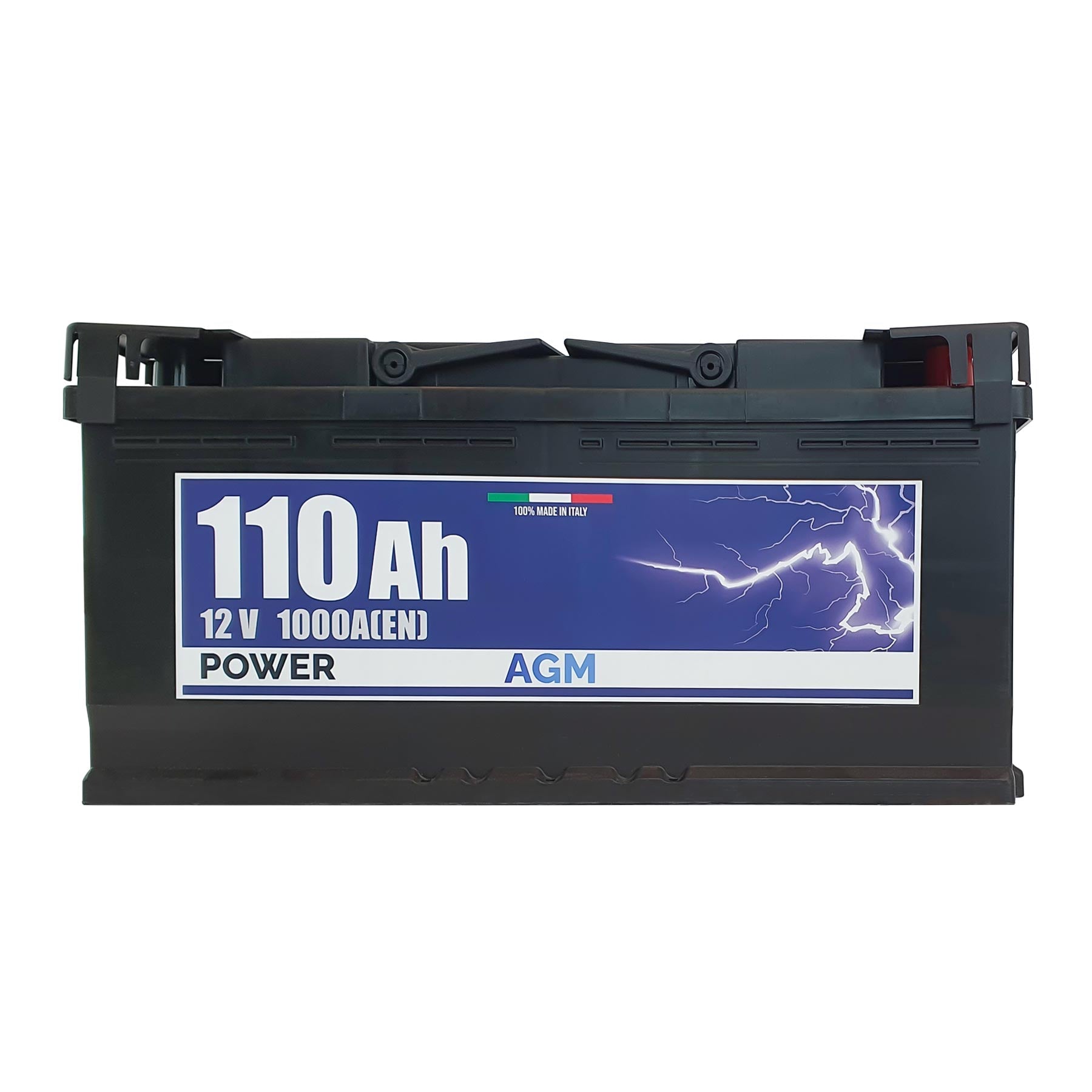 Batteria Power 110Ah, 12V, 1000A, 392x175x190mm, AGM