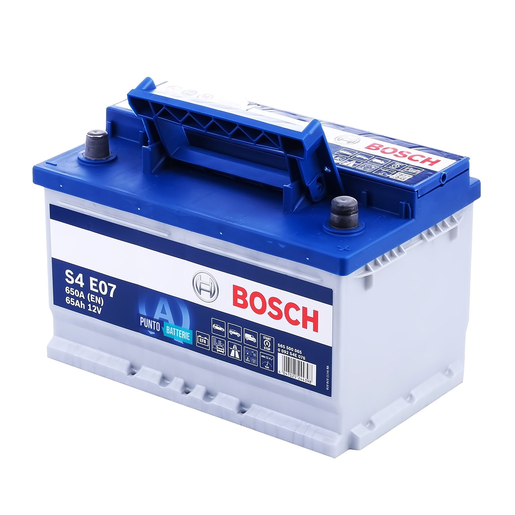 Batteria Bosch 65Ah, 12V, 760A, 278x175x175mm, EFB
