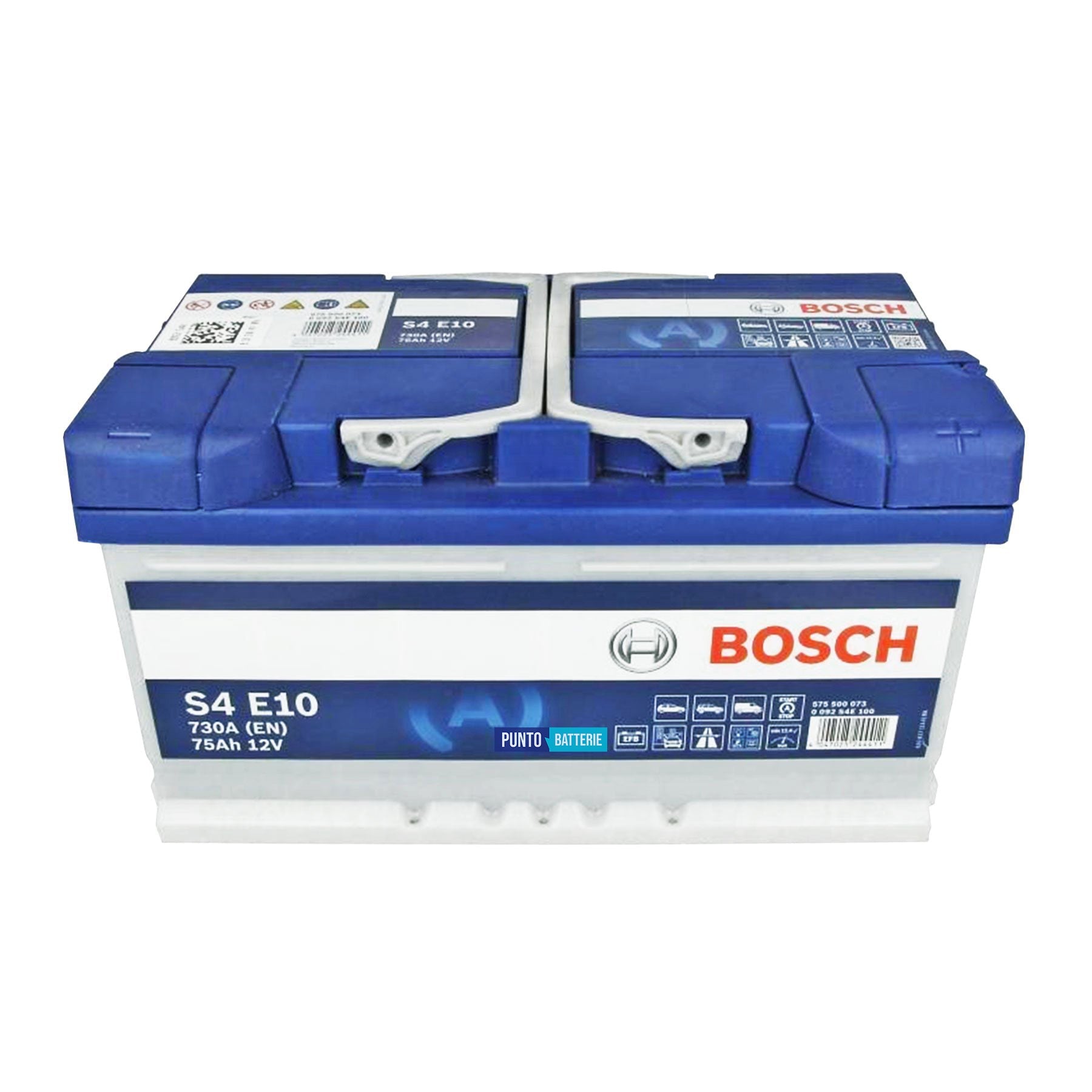 Batteria Bosch 75Ah, 12V, 800A, 315x175x175mm, EFB