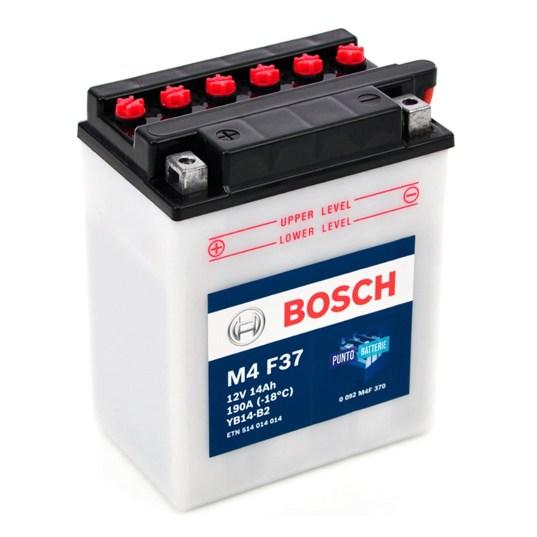 Batteria Bosch 14Ah, 12V, 190A , 134x89x166mm