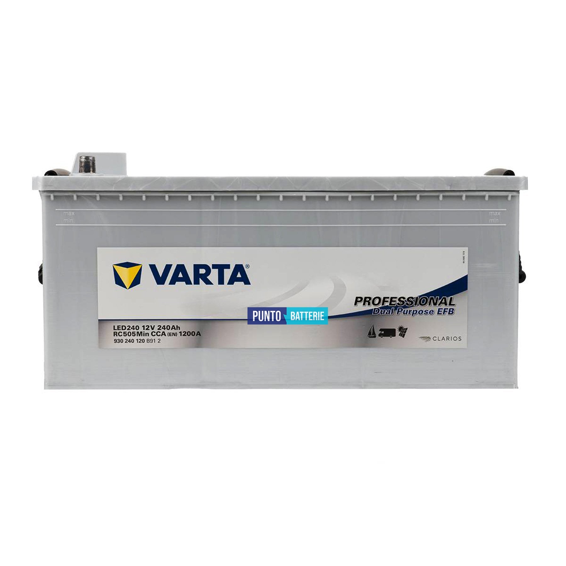 Batteria Varta 240Ah, 12V, 518x276x242mm