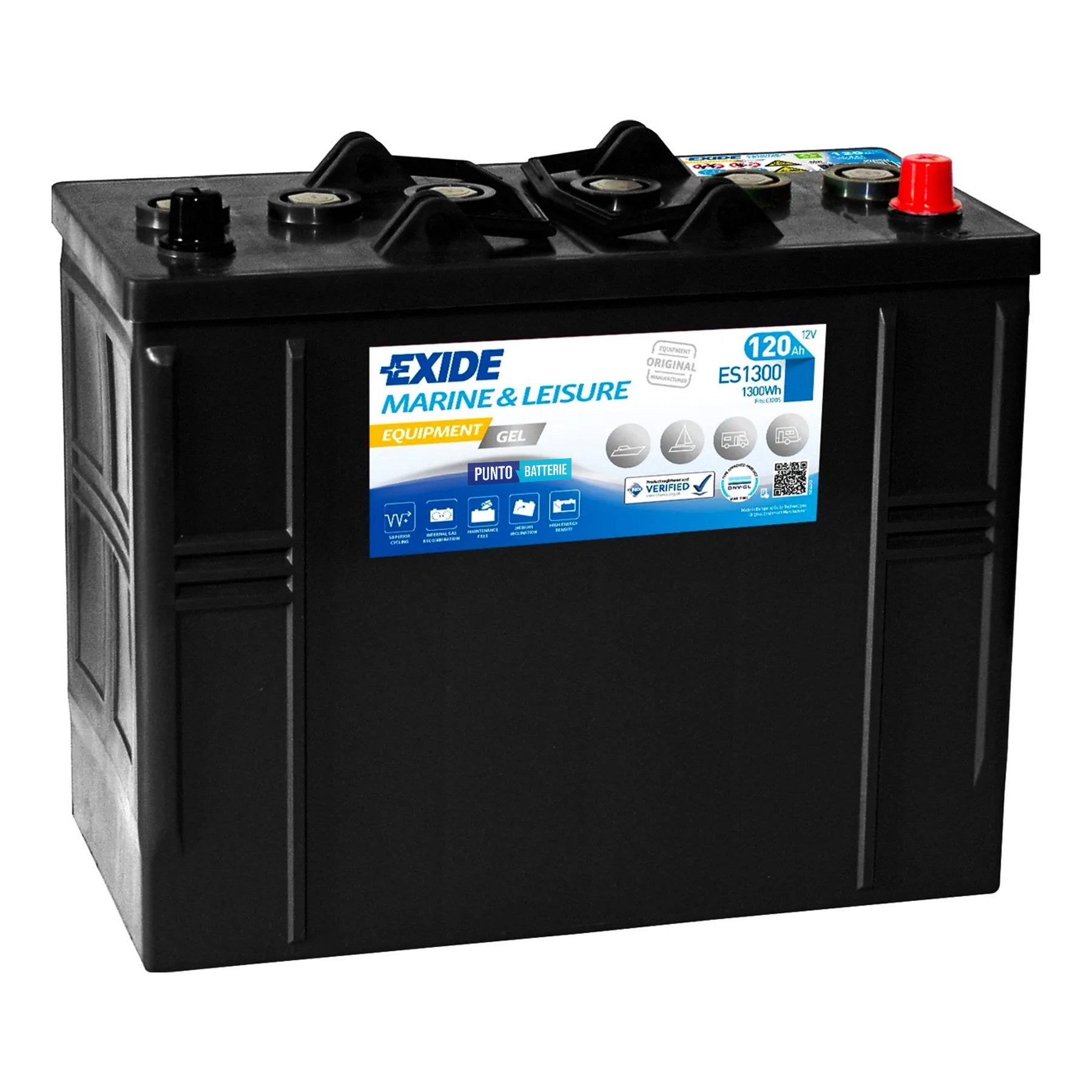 Batteria Exide ES1300 Equipment Gel