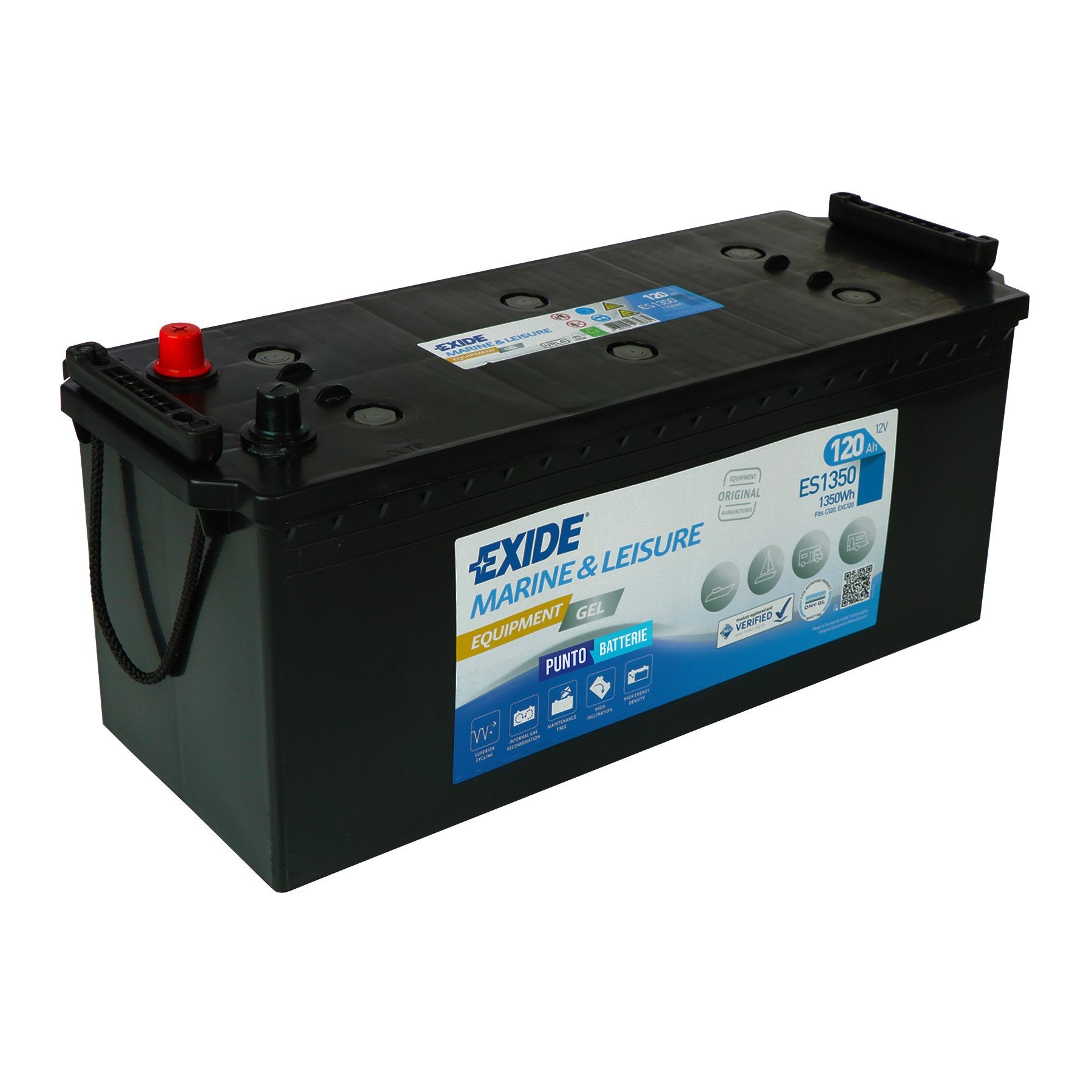 Batteria Exide ES1350 Equipment Gel