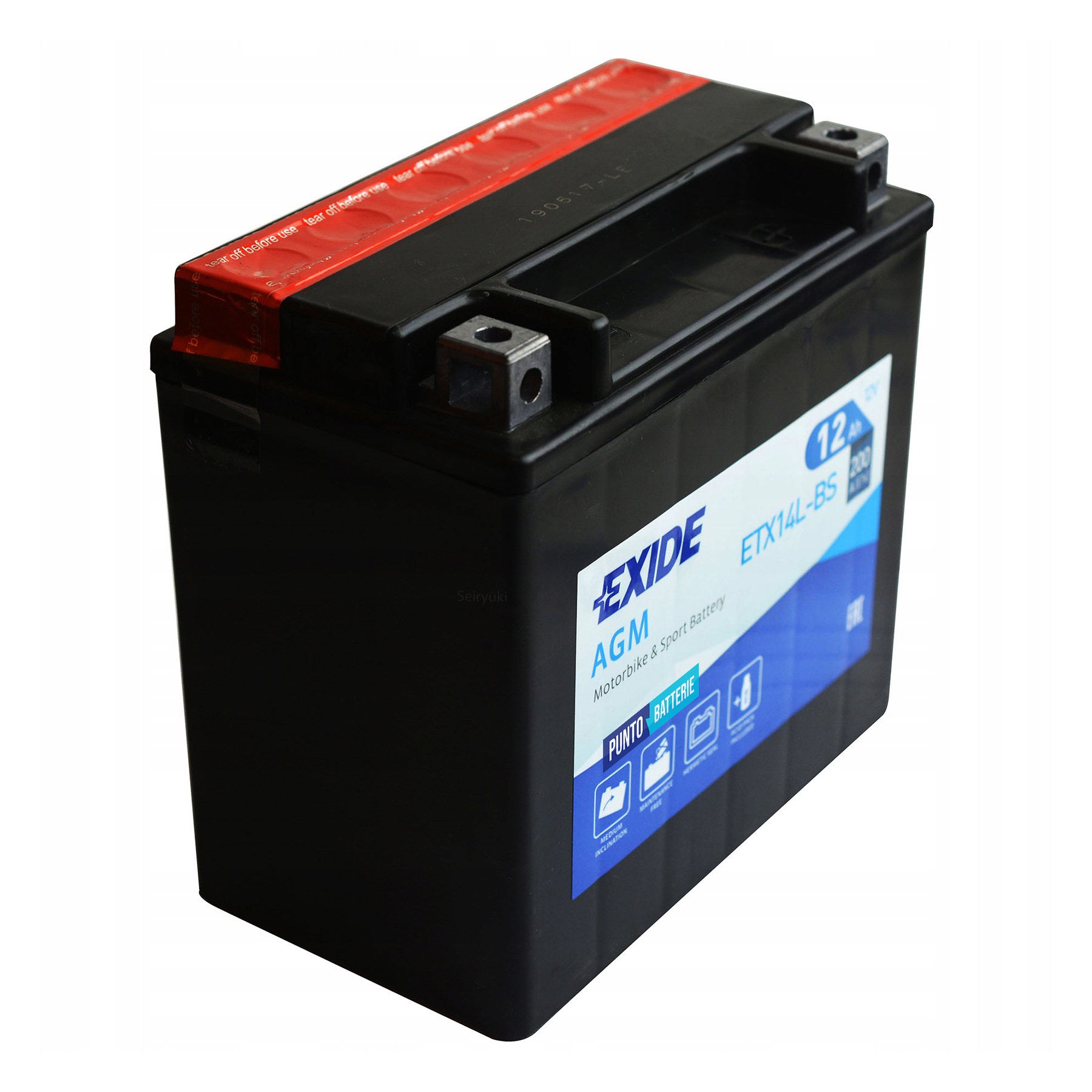 Batteria Exide ETX14L-BS AGM