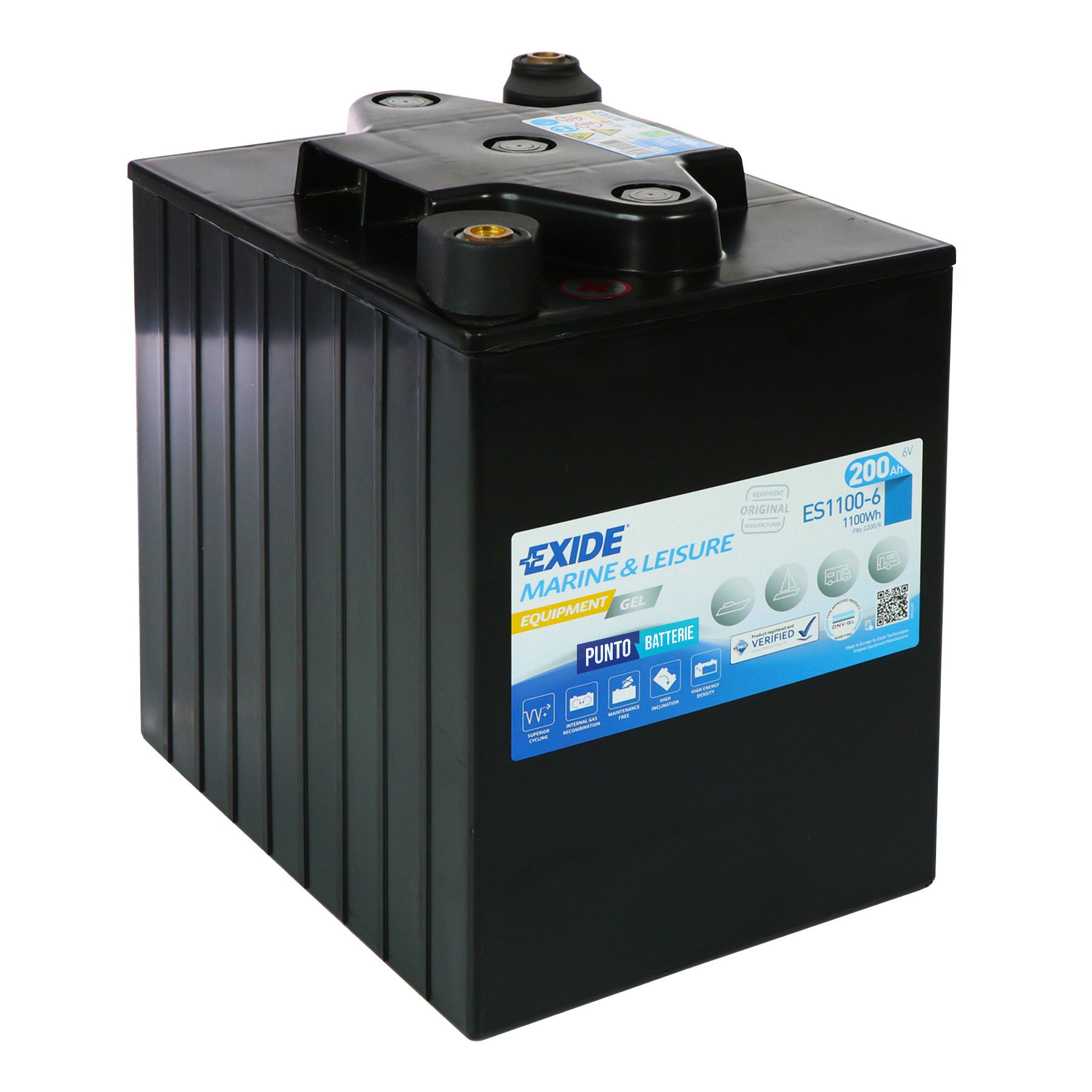 Batteria Exide ES1100-6 Equipment Gel